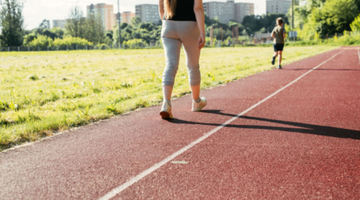 acrylic walking track flooring