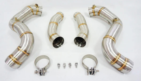 mercedes a45s decat downpipe